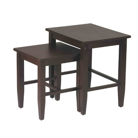 nesting end tables outdoor contemporary nesting end tables set of 2 espresso walmartcom nesting end tables outdoor contemporary nesting end tables set of 2 espresso walmartcom